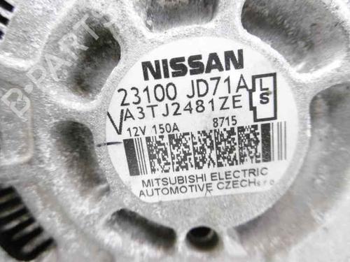 Alternator NISSAN QASHQAI / QASHQAI +2 I (J10, NJ10, JJ10E)  | BP1839801M7 