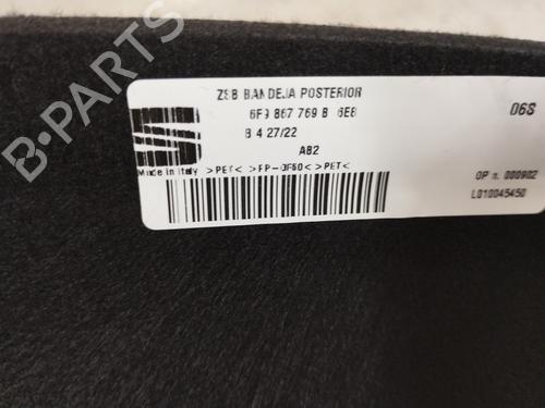 Rear parcel shelf SEAT ARONA (KJ7, KJP) 1.0 TSI | BP16025242C85
