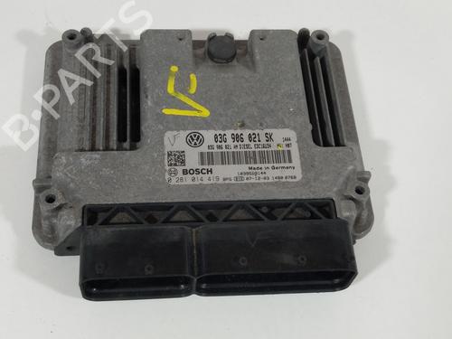 Used Engine control unit (ECU) SEAT ALTEA (5P1) 1.9 TDI (105 hp) 24292439