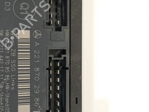 Electronic module MERCEDES-BENZ S-CLASS (W221, V221) S 350 (221.056, 221.156) | BP15187458M83 