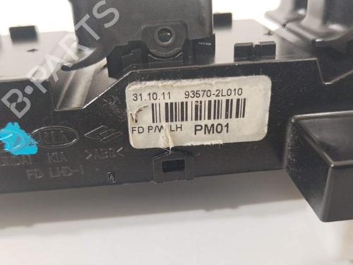 Left front window switch HYUNDAI i30 (FD) 1.6 CRDi | BP37175400I27 - Image 6
