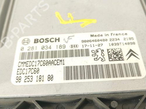 Engine control unit (ECU) PEUGEOT PARTNER Box Body/MPV (K9) | BP31291410M57 - Image 2
