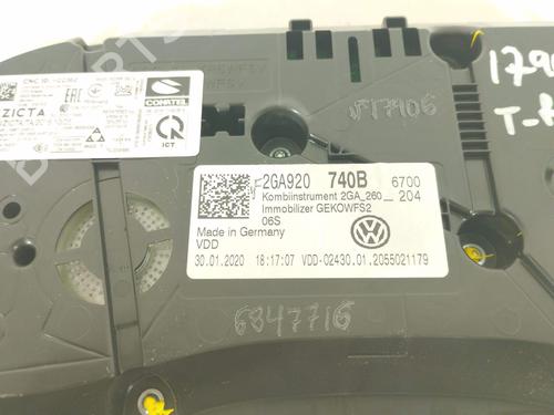 Instrument cluster VW T-ROC (A11, D11) 1.0 TSI | BP38735391C47 - Image 13
