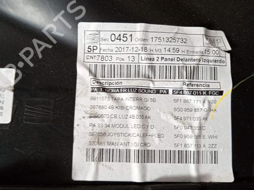 Front left panel SEAT LEON (5F1) | BP32474028C58 - Image 9