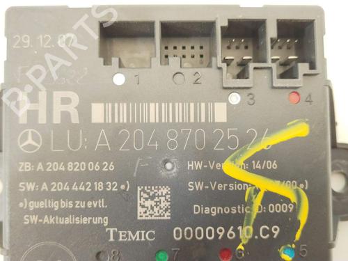 Electronic module MERCEDES-BENZ C-CLASS (W204) | BP28046272M83 - Image 2