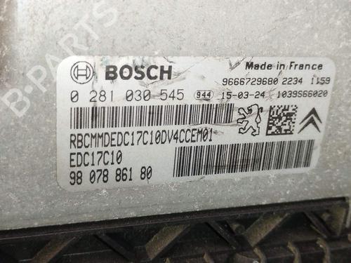 Engine control unit (ECU) CITROËN C3 II (SC_) 1.4 HDi 70 (SC8HZC, SC8HR0, SC8HP4) | BP36392950M57 - Image 2
