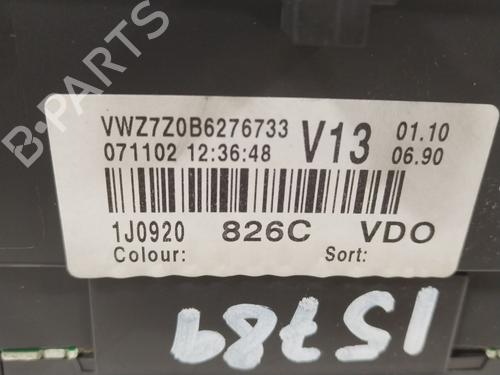Instrument cluster VW GOLF IV (1J1) 1.9 TDI | BP30122792C47