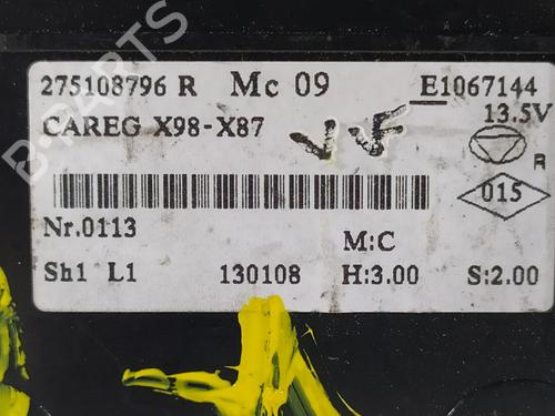 Climate control RENAULT CLIO IV (BH_) 1.5 dCi 90 | BP4855386I5 
