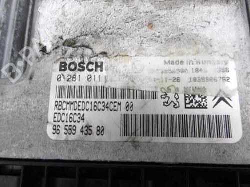 Engine control unit (ECU) CITROËN C4 I (LC_)  | BP1844822M57 