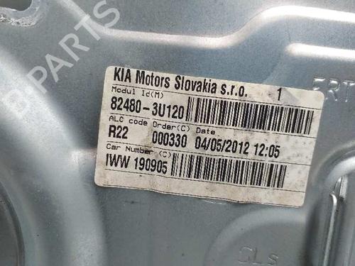 Front right window mechanism KIA SPORTAGE III (SL)  | BP4850391C23 