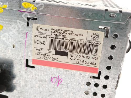 Radio FIAT BRAVO II (198_) 1.9 D Multijet (198AXB1A) | BP21789927E6 