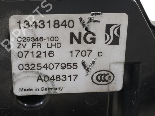 Front right lock OPEL CORSA E (X15)  | BP8872185C97 