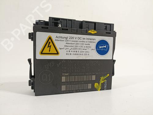 Elektronisk modul MERCEDES-BENZ S-CLASS (W221, V221) S 350 (221.056, 221.156) (272 hp) 20337969