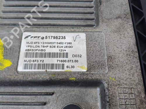 Engine control unit (ECU) LANCIA YPSILON (843_) 1.3 D Multijet (843.AXF11, 843.AXF1A, 843.AXM11,... | BP26558460M57 - Image 2