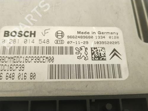 Engine control unit (ECU) CITROËN C5 III (RD_) 2.2 HDi (RD4HTH) | BP37070023M57 - Image 2