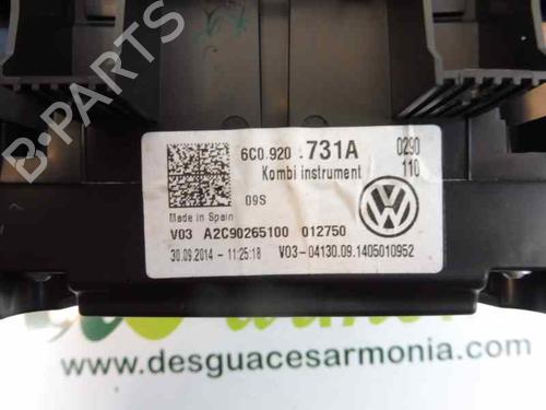 Instrument cluster VW POLO V (6R1, 6C1)  | BP1938577C47 