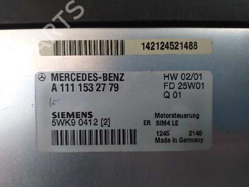 Engine control unit (ECU) MERCEDES-BENZ CLK (C208)  | BP5241281M57 