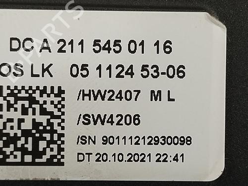 Electronic sensor MERCEDES-BENZ E-CLASS (W211) E 200 CDI (211.007) | BP33287623M84 - Image 4