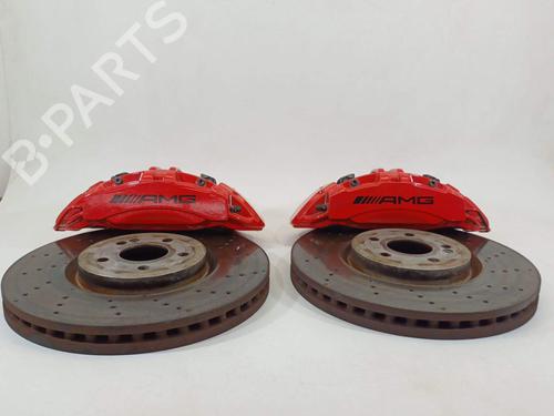 Right front brake caliper MERCEDES-BENZ A-CLASS (W177) AMG A 45 S 4-Matic+ (177.054) | BP35979314M104 - Image 2