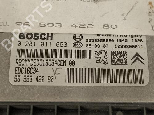 Engine control unit (ECU) CITROËN C4 I (LC_)  | BP14912709M57 