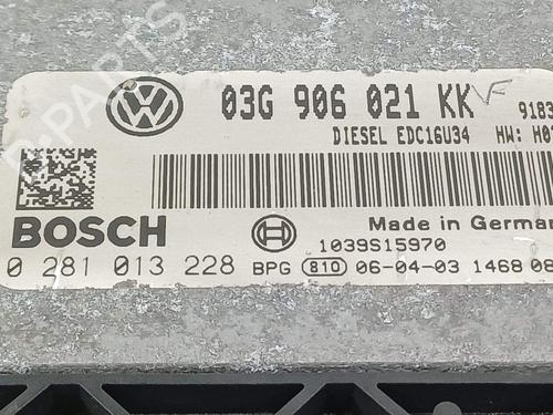 Engine control unit (ECU) VW GOLF V (1K1) 2.0 TDI | BP24287922M57 - Image 2