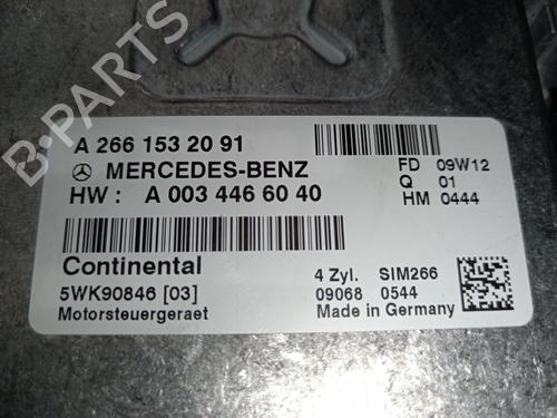 Engine control unit (ECU) MERCEDES-BENZ A-CLASS (W169) A 150 (169.031, 169.331) | BP27892526M57 