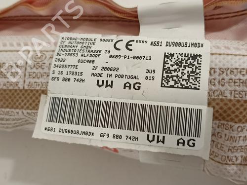 Right curtain airbag SEAT ARONA (KJ7, KJP) 1.0 TSI | BP19697717C12 