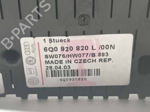 Instrument cluster VW POLO (9N_, 9A_) 1.4 TDI | BP25605740C47 