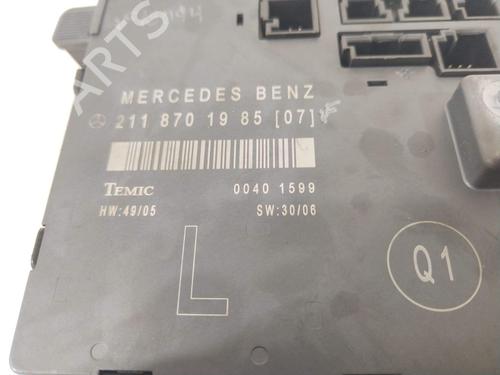 Electronic module MERCEDES-BENZ E-CLASS (W211) E 280 CDI (211.020) | BP30832851M83 - Image 9