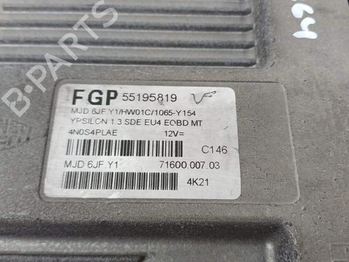 Engine control unit (ECU) LANCIA YPSILON (843_) 1.3 JTD (843.AXD11, 843.AXD1A) | BP26558442M57 - Image 2