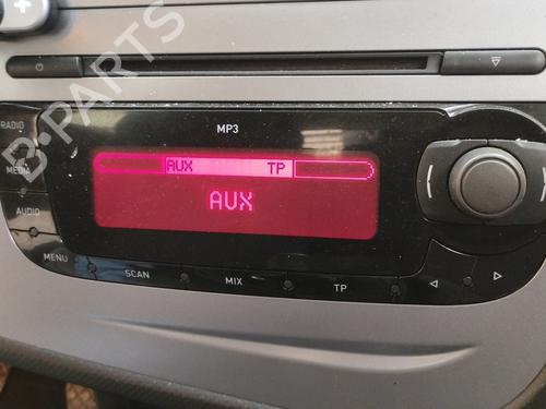 Radio SEAT LEON (1P1) 1.9 TDI | BP15096929E6 