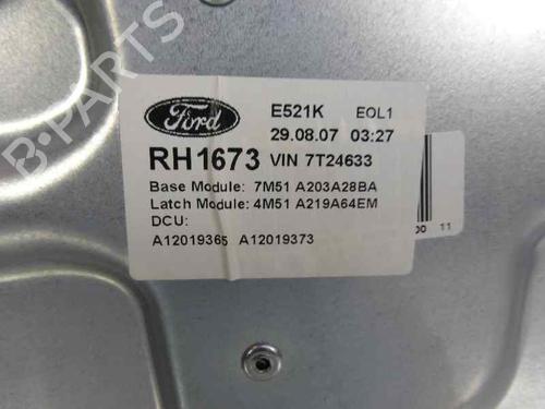 Front right window mechanism FORD FOCUS II Turnier (DA_, FFS, DS)  | BP1840607C23 