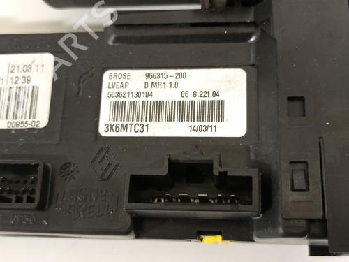 Left front window motor RENAULT MEGANE III Hatchback (BZ0/1_, B3_)  | BP20660334E21 