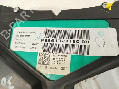 Instrument cluster PEUGEOT 307 SW (3H) 1.6 HDI 110 | BP31333566C47 