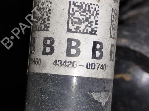 Used Left front driveshaft TOYOTA YARIS (_P21_, _PA1_, _PH1_) 1.5 (MXPA11) (125 hp) 32439880