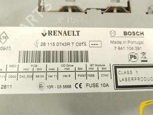 Radio RENAULT MEGANE III Hatchback (BZ0/1_, B3_) 1.5 dCi (BZ09, BZ0D, BZ1W, BZ29, BZ14) | BP37198738E6 - Image 5