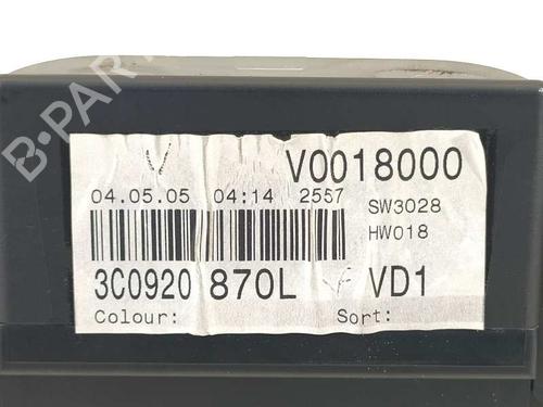 Instrument cluster VW PASSAT B6 (3C2)  | BP6883096C47 