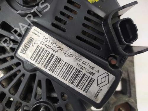 Alternator RENAULT KANGOO / GRAND KANGOO II (KW0/1_) | BP6216200M7