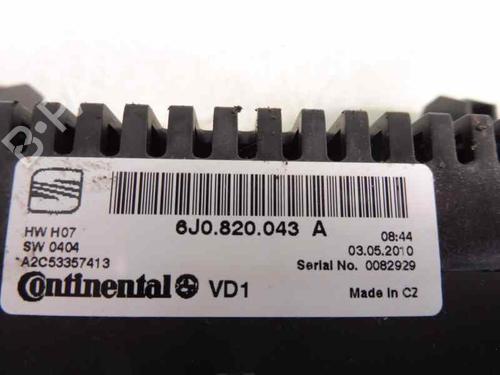 Climate control SEAT IBIZA IV (6J5, 6P1)  | BP1844675I5 