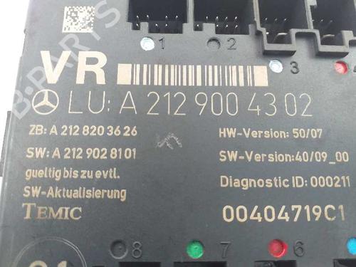 Electronic module MERCEDES-BENZ E-CLASS Coupe (C207) E 350 CDI (207.322) | BP7271934M83 