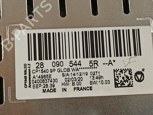 Display monitor RENAULT TALISMAN (LP_)  | BP18409633C48 