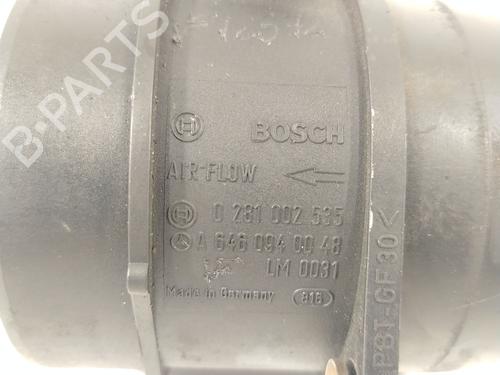 Mass air flow sensor MERCEDES-BENZ E-CLASS (W211) E 270 CDI (211.016) | BP31926642M95 