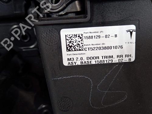 Høyre bakpanel TESLA MODEL 3 (5YJ3) EV | BP36238572C61 - Image 7