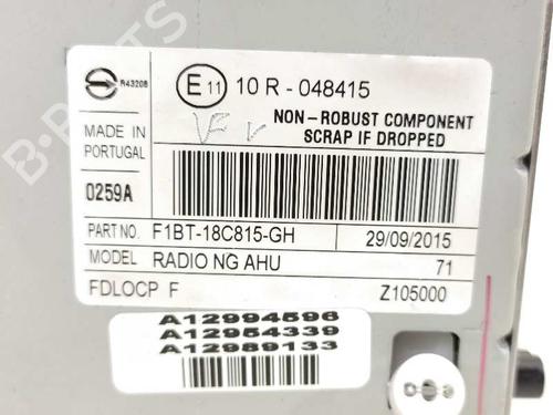 Radio FORD TOURNEO COURIER B460 MPV  | BP7995810E6 