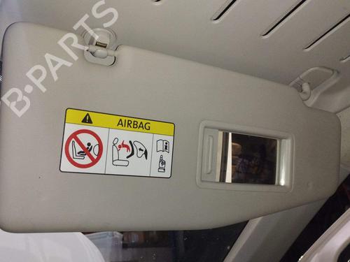 Right sun visor VW CADDY V Box Body/MPV (SBA, SBH) 2.0 TDi | BP37997107I2 - Image 2