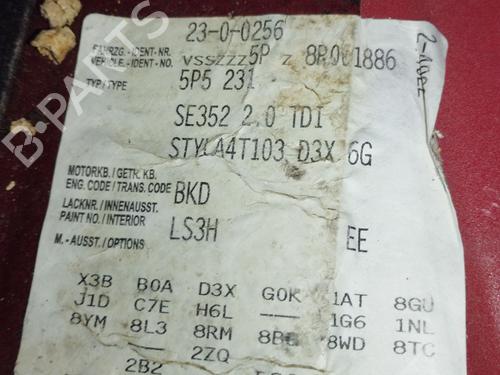Engine SEAT ALTEA XL (5P5, 5P8) 2.0 TDI 16V | BP36989116M1 - Image 2