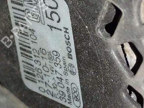 Alternator OPEL CORSA E (X15) 1.3 CDTI (08, 68) | BP37270100M7 - Image 3