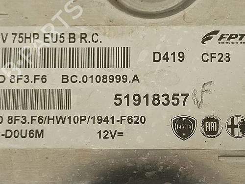 Engine control unit (ECU) CITROËN NEMO Box Body/MPV (AA_) 1.3 HDi 75 | BP33843602M57 - Image 5