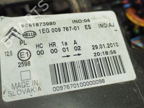 Left headlight CITROËN C3 Picasso (SH_) 1.6 HDi | BP36701351C28 - Image 3