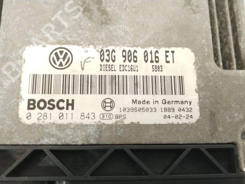 Engine control unit (ECU) VW GOLF V (1K1) 2.0 TDI 16V | BP39173605M57 - Image 2